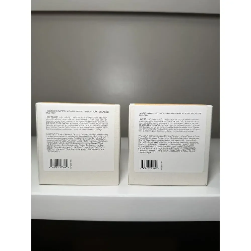 NIB SET OF 2 Haus Labs Bio Blurring Power In Golden By Lady Gaga